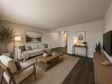 Floor plan for 3 beds, 1 bath, 1152 sqft